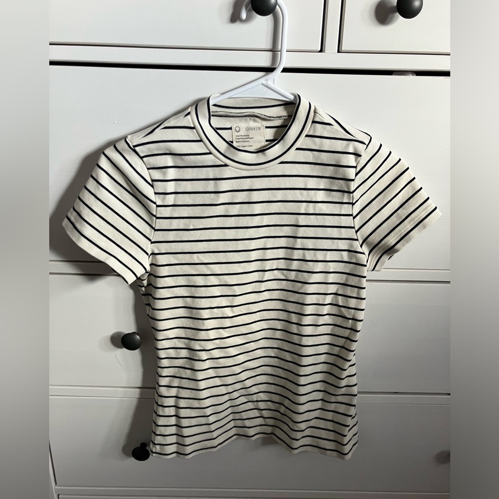 Organic Cotton Stripped Tee